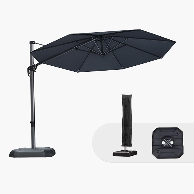 PURPLE LEAF 10 Feet Patio Umbrella by PURPLELEAF