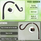 FEED GARDEN 2 Pack 8 Inch Hanging Plant Bracket Wall Hooks Decorative Plant - Image 4