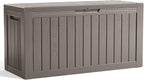 90 Gallon Resin Deck Box, Lockable Patio Outdoor Storage Box - Image 7