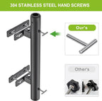 Heavy Duty Deck Railing Umbrella Holder, Adjustable Patio Umbrella Stand - Image 6