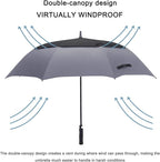 G4Free 47/54/62/68/72 Inch Automatic Open Golf Umbrella Oversize Extra Large - Image 4