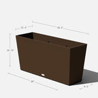 Veradek Pure Series Midori Trough Planter - Image 2
