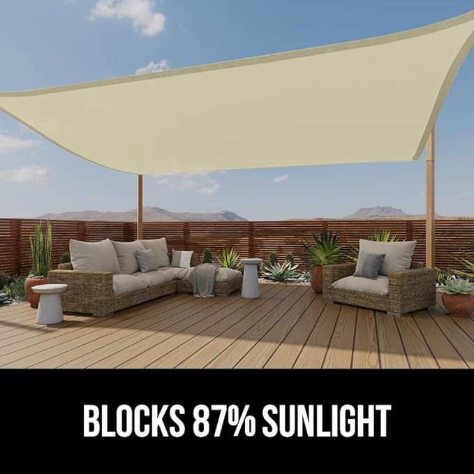 GORILLA GRIP Heavy Duty Sun Shade, UV Protection Fade Tear and Rust Resistant - Image 3