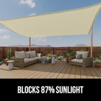 GORILLA GRIP Heavy Duty Sun Shade, UV Protection Fade Tear and Rust Resistant - Image 3