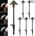 LEONLITE 3CCT Low Voltage Pathway Lights, LED Landscape Path Lights, by LEONLITE