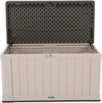 LIFETIME 60186 Heavy-Duty Outdoor Storage Deck Box, 116 Gallon, Desert - Image 4