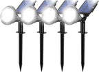 Solar Spot Lights for Outside, 21 LED Outdoor Solar Lights for Yard, 4 Pack - Image 9