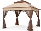 COOSHADE 11x11 Pop Up Gazebo Tent Outdoor Canopy Patio Shelter - Image 2