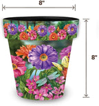 Briarwood Lane Zinnias in Bloom Small Planter - Image 5
