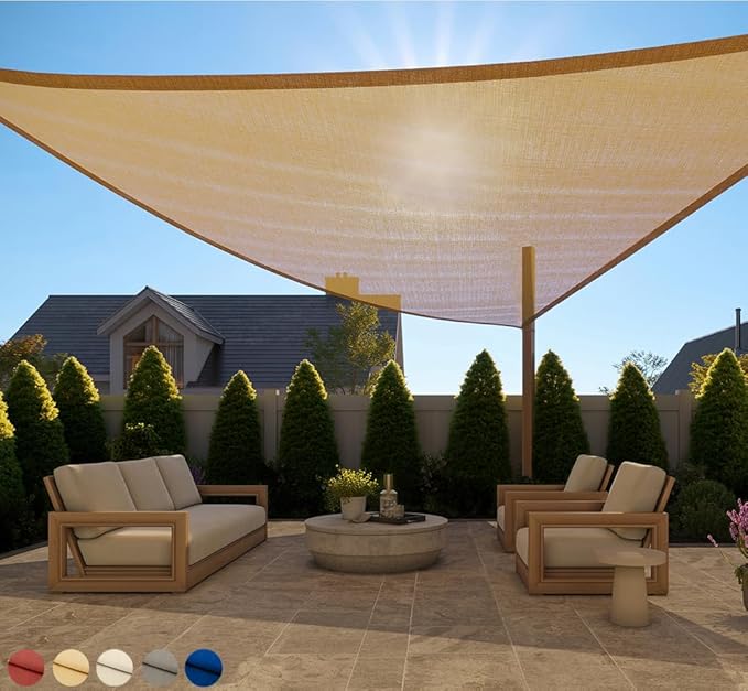 GORILLA GRIP Heavy Duty Sun Shade, UV Protection Fade Tear and Rust Resistant by GorillaGrip