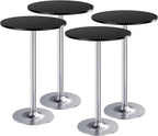 Furmax Bistro Pub Table Round Bar Height Cocktail Table by Furmax