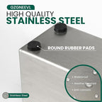 Trough Rectangle Planter Long Window Sill Planter Box Stainless Steel Window - Image 3
