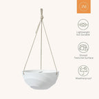 La Jolie Maison 10 Inch Hanging Planters - Image 7