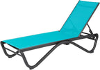 Kozyard Outdoor Chaise Lounge Chair, Full Aluminum Frame, Adjustable Reclining - Image 9