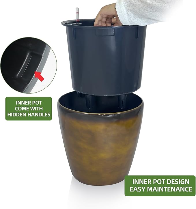 Dexceder 13x12 Self Watering Planter - Image 4
