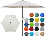 Blissun 7.5 ft Patio Umbrella, Yard Umbrella, Outdoor Market Umbrella by Blissun