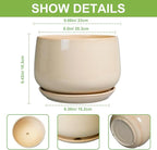 G EPGardening Ceramic Plant Pots - Image 3