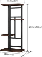 LINZINAR Plant Stand Indoor 4 Tier 5 Potted Multiple Plant Shelf Stands - Image 5