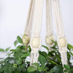 ELANE 2PCS 3-Tier 70" Macrame Plant Hangers Basket Plant Hanger Indoor Outdoor - Image 4