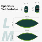 Kootek Camping Hammock, Portable Hammocks - Image 6