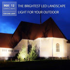 SUNVIE Outdoor Landscape LED Lighting 12W Waterproof Graden Lights COB Led - Image 6