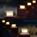 Dynaming 6 Pack Solar Post Cap Lights Outdoor, High Brightness Warm White SMD - Image 4