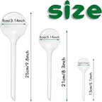 20 PCS Clear Plant Watering Globes, Plastic Self-Watering Bulbs, Self Watering - Image 2