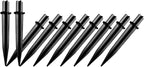 10 Pack Solar Light Stakes Replacement, Plastic Reinforced Ground Spikes by Unknown