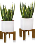 2 Pack Plant Stand Indoor Outdoor, Mid Century Plant Stand by GendralForwepup