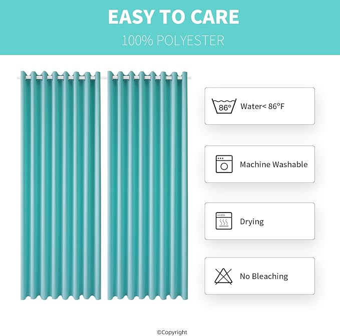 Waterproof Outdoor Curtain W105 x L95 - Image 7