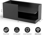 Long Metal Planter Box for Outdoor Plants 15" W x 38" L x 16.25" H, Heavy Duty - Image 2