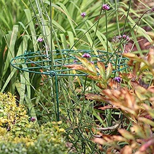 MTB Supply 10 Pack 16 x 24 inch Peony Cages, Grow Through Plant Support Stakes - Image 4