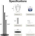 VIVOSUN Metal Plant Stand, 6-Tier Tall Vertical Planter Tower - Image 8