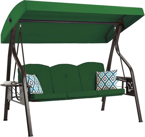 3-Seat Outdoor Porch Swing by zzw