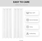 DIVA EN CAMINO DEC Outdoor Patio Curtain Waterproof Darkening Thermal Insulated - Image 5
