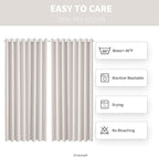 Waterproof Outdoor Curtain W105 x L95 - Image 7