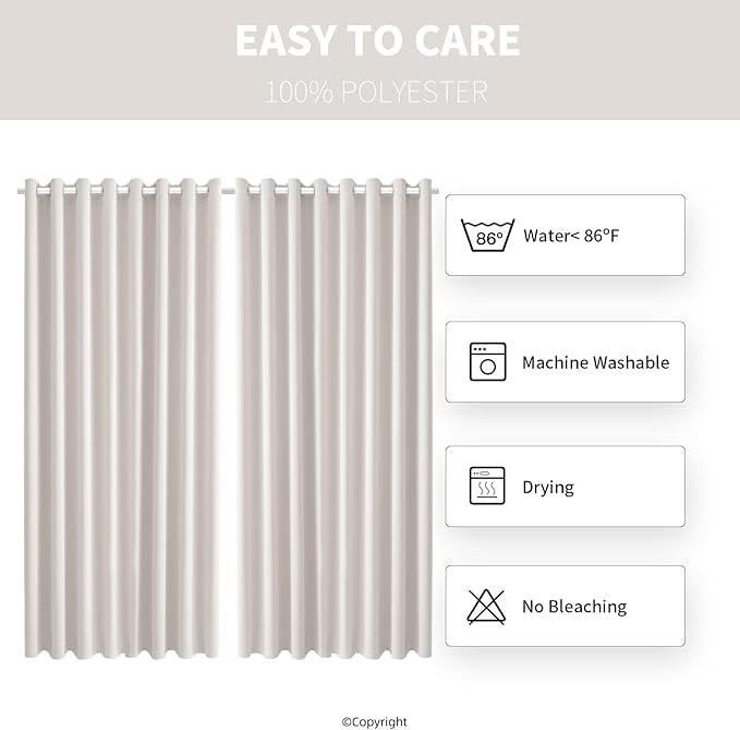 Waterproof Outdoor Curtain W105 x L84 - Image 7