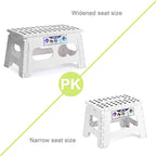 Delxo 9 Inch Folding Step Stool - Image 8