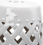 Outsunny 13" x 18" Ceramic Garden Stool - Image 9