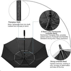 G4Free 47/54/62/68/72 Inch Automatic Open Golf Umbrella Oversize Extra Large - Image 6