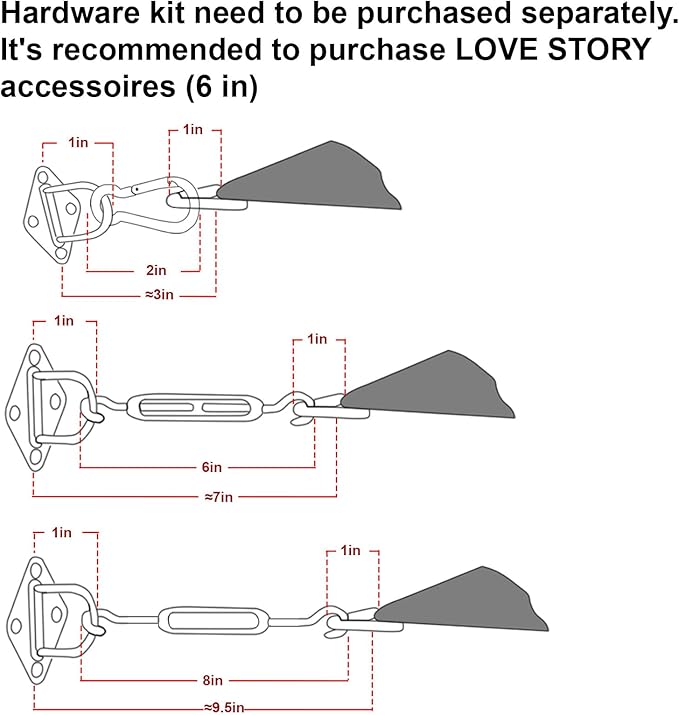LOVE STORY 10'x10'x14' Right Triangle Sun Shade Sail Canopy UV Block Cover - Image 3