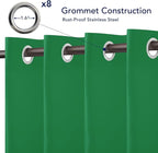 PureFit Outdoor Curtains for Patio Waterproof Weatherproof, UV Resistant - Image 4
