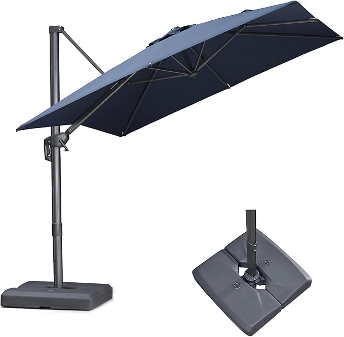 PURPLE LEAF 8 FT Outdoor Umbrella by Unknown