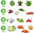 Delxo Garden Grow Bags 5 Gallon 10Pack Reusable Plant Growing Bags Fabric Pots - Image 6