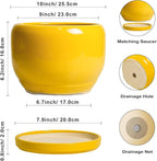 SQOWL 10 Inch Plant Pot - Image 3
