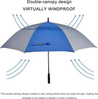 G4Free 47/54/62/68/72 Inch Automatic Open Golf Umbrella Oversize Extra Large - Image 2
