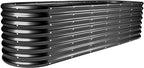 Land Guard 8×2×2ft Galvanized Raised Garden Bed Kit, Raised Garden Boxes Outdoor by LandGuard