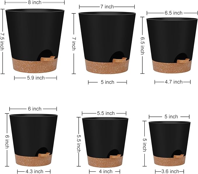 Indoor Self Watering Planters - Image 2