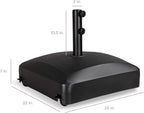 Best Choice Products 123lb Capacity Fillable Mobile Umbrella Base Heavy Duty - Image 7
