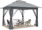 COOSHADE 13x13 Pop Up Gazebo Tent Outdoor Canopy Patio Shelter by COOSHADE